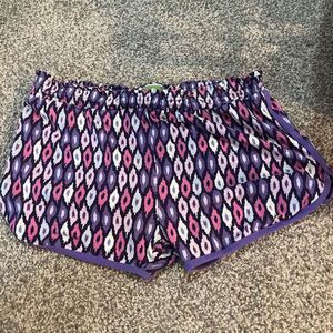 Vera Bradley Purple Patterned Shorts